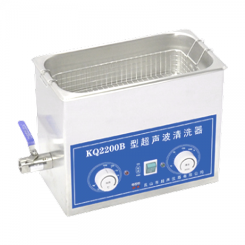 昆山舒美臺(tái)式旋鈕式超聲波清洗機(jī)KQ2200B